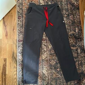 Figs Discontinued Charcoal Yola Scrub Pant